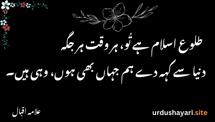 Allama Iqbal Shayari & Urdu Poetry | Heart-Touching Verses
